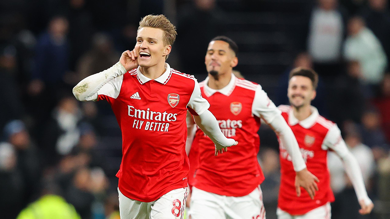 Odegaard giờ đã là đội trưởng Arsenal